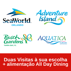 SeaWorld Orlando Two Park Ticket + FREE All Day Dining